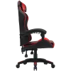 Spēļu krēsls CANYON Core SGCH2 — ergonomisks dizains, regulējams augstums, melns/sarkans