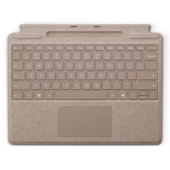 Microsoft Surface Pro tastatūra ar pildspalvas glabāšanu DE/AT QWERTZ Vācu Bēšs