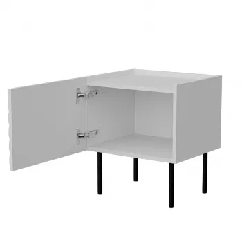 Naktsgaldiņš Cama LUCCA 2 gab. 47x40x52 cm balts MDF/skaidu plātne