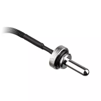 Alphacool Eiszapfen temperatūras sensors Plug G1/4 – dzesēšanas šķidruma temperatūras sensors – hroms – 50 cm