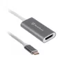 Adapter SILVERSTONE USB 3.1 Type-C uz HDMI 2.0b SST-EP07C-E, video izejas adapteris