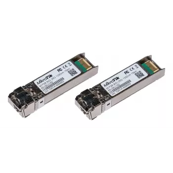 MikroTik SFP+ 10G/25G Divvirzienu SFP modulis, viens LC savienotājs, 15 km