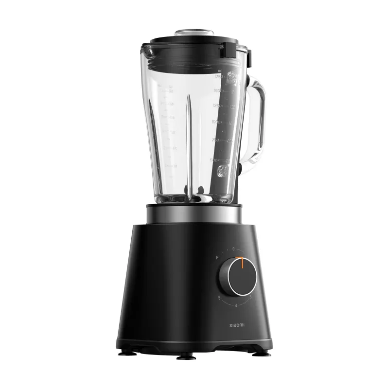 Blenderis Xiaomi BHR8936EU — 600 W, 1,75 L trauks, 5 ātrumi, rotācijas vadība, nerūsējošā tērauda asmeņi, melns