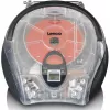 Pārnēsājams radio CD atskaņotājs Lenco SCD-24TR — FM, 4W izeja, LCD, teleskopiskā antena, AC/DC, 6×C baterijas