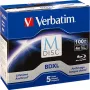 Verbatim BDXL 100GB 4X 5 gab. – M-Disc arhīva diski