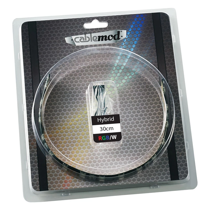 LED lente CableMod CM-LED-30-D30RGBW-R White RGB 30 cm