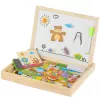 Extralink Toys Divpusējā krīta-magnētiskā tāfele izglītojoša