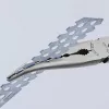Knaibles Knipex 28 81 280 garās slaidās knaibles ar šķērsprofilu