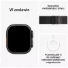 Apple Watch Ultra 3 GPS + Cellular 49mm Melna titāna korpuss ar Melnu titāna Milānas cilpu Medium