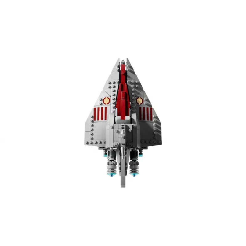 LEGO Star Wars Acclamator-klases uzbrukuma kuģis komplekts 75404 — būvēšanas komplekts, 450 gabali, eksponāta modelis 130×150×230 mm