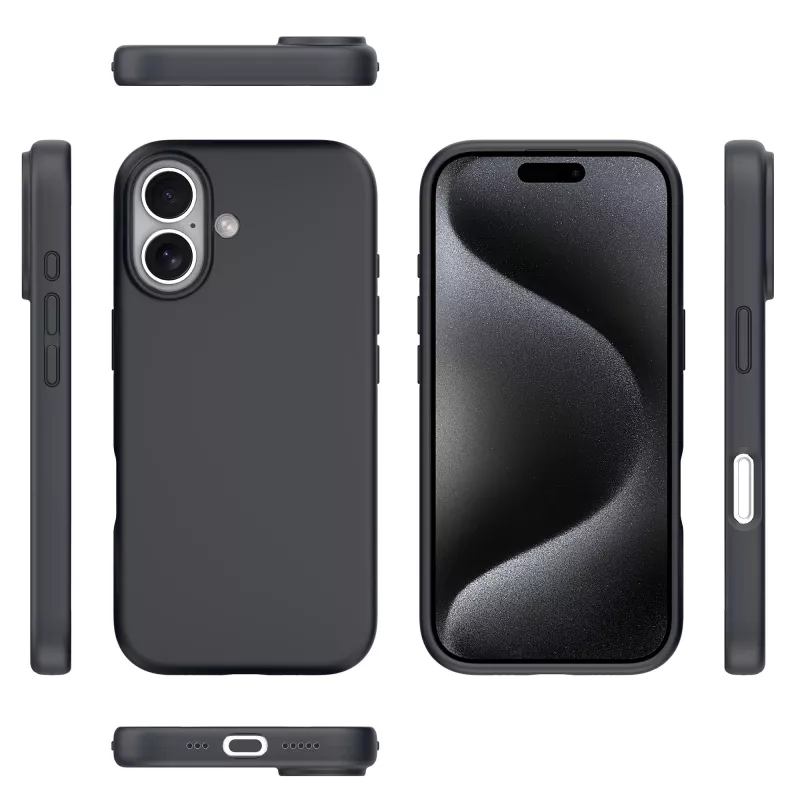 nevox StyleShell Shock 2523 vāciņš iPhone 17, melns