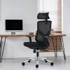 Biroja grozāmais krēsls mark adler Manager 3.3 Melns — ergonomisks dizains, grozāma pamatne
