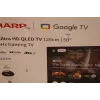 Sharp QLED 50HR7265E 50 collu 4K Ultra HD Smart Google TV, 144 Hz, Dolby Vision, Dolby Atmos, centrālā kāja, melns