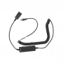 Adaptera kabelis Tellur QD–RJ11 2.95 m Melns