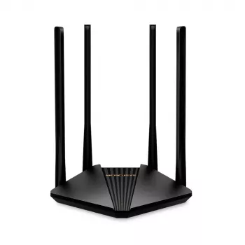 Mercusys MR30G bezvadu maršrutētājs Gigabit Ethernet divu joslu (2.4 GHz / 5 GHz) Melns