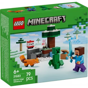 LEGO MINECRAFT 21583 Stīva Taigas Piedzīvojums