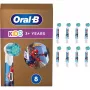 Oral-B Kids Spiderman nomaiņas birstes galviņas, baltas, 8 gab.