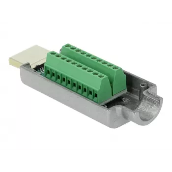 HDMI-A vīrišķais uz spaiļu bloku DeLOCK 65201