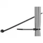 Kabeļu saite, laikapstākļiem izturīgs neilons, melna - Garums 150 mm Platums 3,5 mm