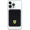 Ferrari Powerbank FEPB5MNCAK 15W 5000mAh Melns/melns Metāla Logotips MagSafe