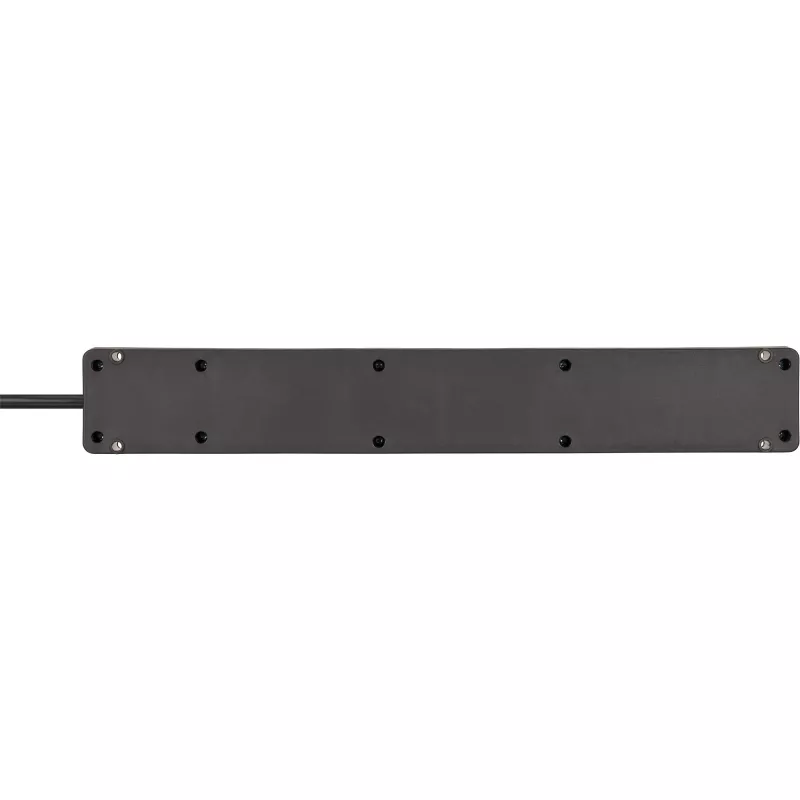 Brennenstuhl Bremounta pagarinātājs ar 5 rozetēm un 2x USB-C, 3 m, melns