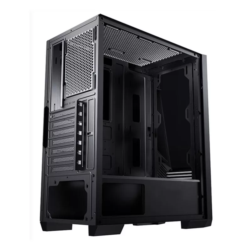 Korpuss GOLDEN TIGER Buffalo M730i Melns Midi Tower ATX/micro ATX BUFFALOM730I