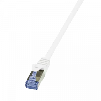 Tīkla kabelis LogiLink PrimeLine Cat.7 RJ-45 S/FTP 0,5m Balts