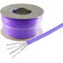 Tīkla kabelis ShiverPeaks BS75500-A-100SSP, Cat7a S/FTP, 100 m, ceriņu krāsā