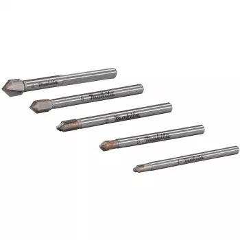 Urbju komplekts stiklam un flīzēm Makita E-25410, 5 gab.