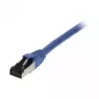 Synergy 21 Patch Kabelis RJ45, CAT8.1 2000Mhz, 7.5m, Zils, S-STP(S/FTP), TPE(Ultra SuperFlex), AWG26