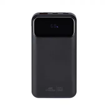 Power Bank USB 10000mAh VA2211 Melns Rivacase