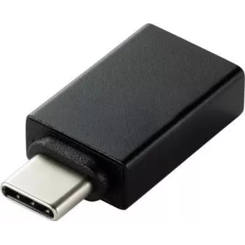 Renkforce RF-4472304 Kabeļa interfeisa/dzimuma adapteris USB Type C uz USB Type A Melns (RF-4472304)