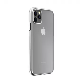 Cietais aizsargmaciņš Devia Glimmer sērija iPhone 11 Pro Max, sudraba, PC
