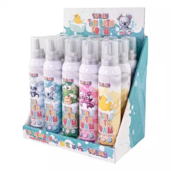 Fidget rotaļlieta Slime Tuban TU3414 – 15 krāsainu putuplasta slaimu komplekts
