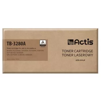 Actis TB-3280A Tonera kasetne (aizvieto Brother TN3280; Standarta; 8000 lpp; melna)
