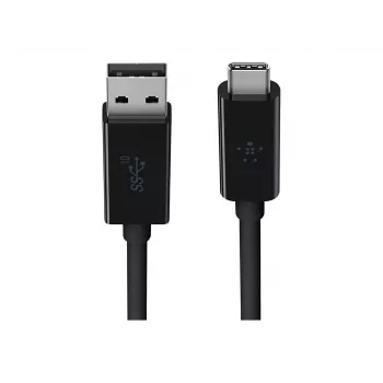 USB kabelis Belkin USB-A - USB-C 0,9m F2CU029BT1M-BLK