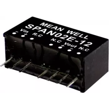 Līdzstrāvas pārveidotājs MEAN WELL SPAN02A-12 2 W 12 V 0.167 A RoHS