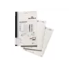 Durable 1456-02 balto ieliktņu komplekts 60x90 mm, 160 gab.