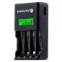 everActive NC450B bateriju lādētājs, Black Edition