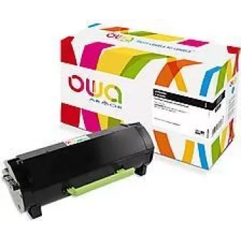 Tonera kasetne OWA Armor saderīga ar LEXMARK 51B2H00, 2500 lapas, melna