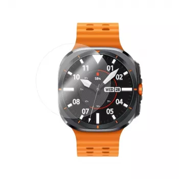 Rūdīta stikla ekrāna aizsargs FIXED Samsung Galaxy Watch Ultra — caurspīdīgs, 2 gab.