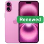 Atjaunots Apple iPhone 16 Plus 128GB Rozā - C kategorija