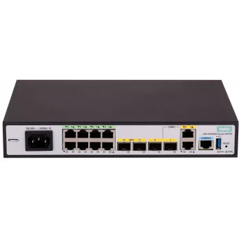 Hewlett Packard Enterprise HPE FlexNetwork MSR958X - Maršrutētājs ar 8 portu slēdzi - 1GbE - WAN porti: 6 - Wi-Fi - uzstādāms statīvā (S0P11A)