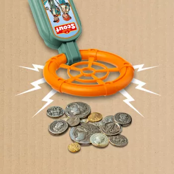 Metāla detektors Simba-Dickie Simba Scout 109452668 — viegls pārnēsājams dizains