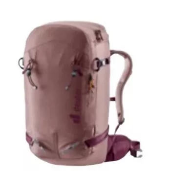 Mugursoma DEUTER Freerider Pro 30+10 SL — 30 L (+10 L izplešama), 1 kg, bordo, unisex, slēpošanas tūrei
