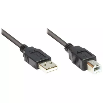 GoodConnections USB 2.0 A > B (ST-ST) 1,8m Adaptera kabelis Melns (2510-2OFS)