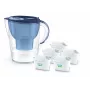 Ūdens filtra krūze BRITA Marella XL ar 5 MAXTRA PRO kasetnēm, zila