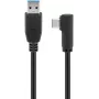 Microconnect USB3.1CA1A USB kabelis USB 3.2 Gen 1 (3.1 Gen 1) 1 m USB A USB C Melns