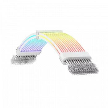 Gamemax VGA pagarinātāja kabelis 3x8PIN-B Balts