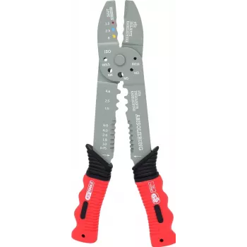 Gofrēšanas knaibles ks tools 115.1231, 220 mm – izolētiem un neizolētiem spailēm